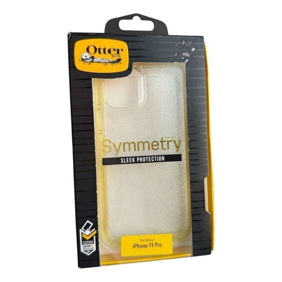 Brand New Otter Box Symmetry Sparkle Glitter Clear IPhone I Phone 11 Pro Case - Picture 1 of 1